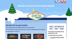 Desktop Screenshot of lasvegas-christmaslights.com